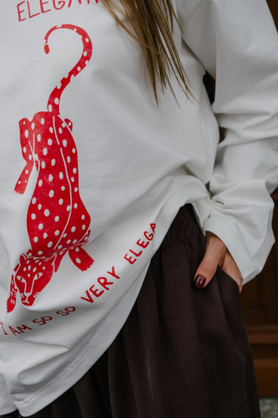 Лонгслив Mirolia 1225-19 кремовый - фото 4