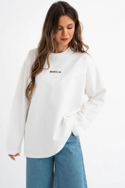 Лонгслив Mirolia 1225-20 кремовый - фото 1