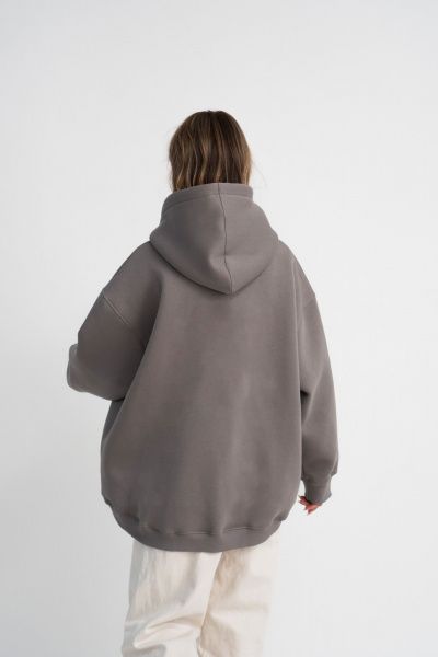 Худи Mirolia 1229-9 цемент - фото 3