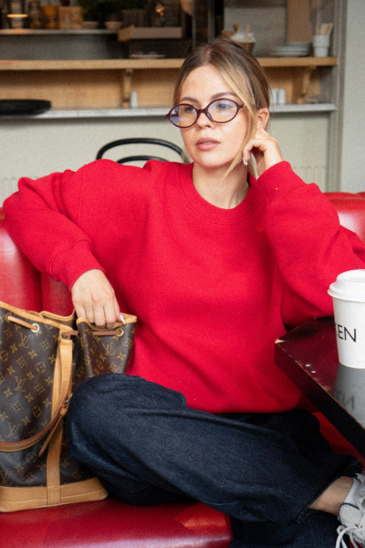 Джемпер Mirolia 1267-5 красный - фото 2