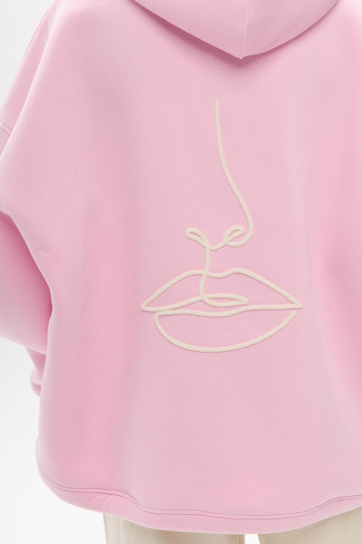 Худи Mirolia 1269-5 розовый - фото 3