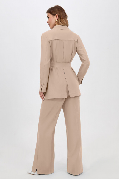 Брюки Bazalini 5040 бежевый - фото 4