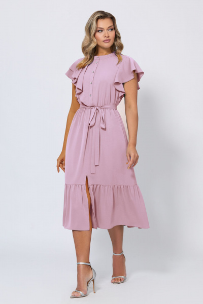 Платье Bazalini 5042 пудра - фото 1