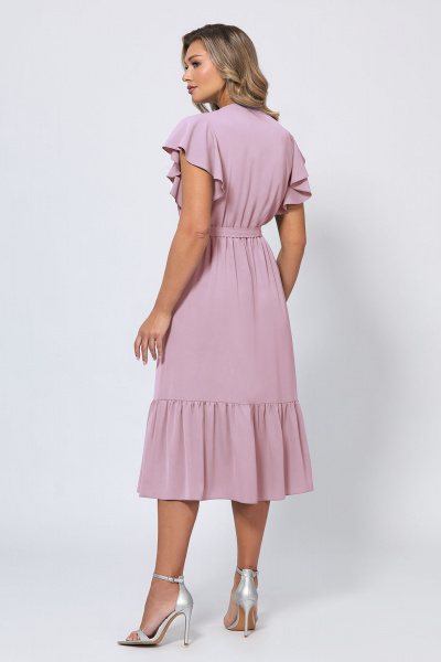 Платье Bazalini 5042 пудра - фото 4