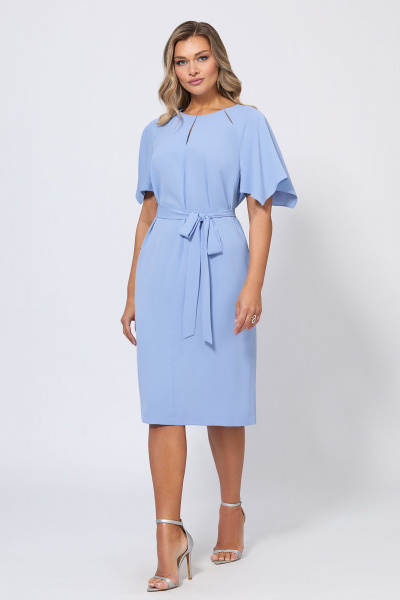 Платье Bazalini 5044 голубой - фото 3