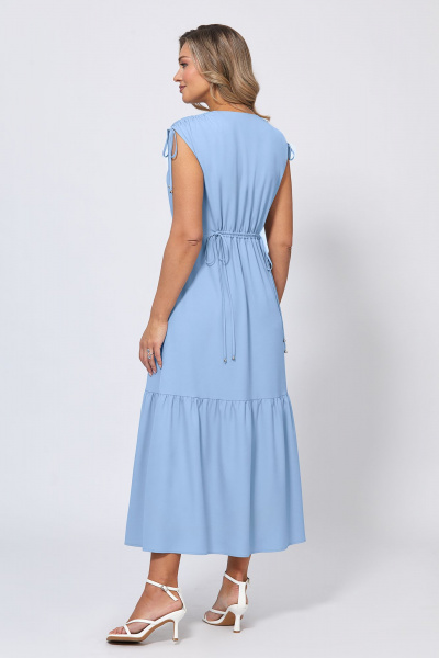 Платье Bazalini 5056 голубой - фото 4