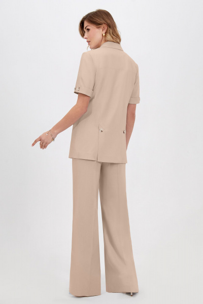 Жакет Bazalini 5037 бежевый - фото 4