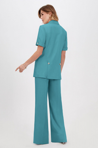 Жакет Bazalini 5037 бирюзовый - фото 3