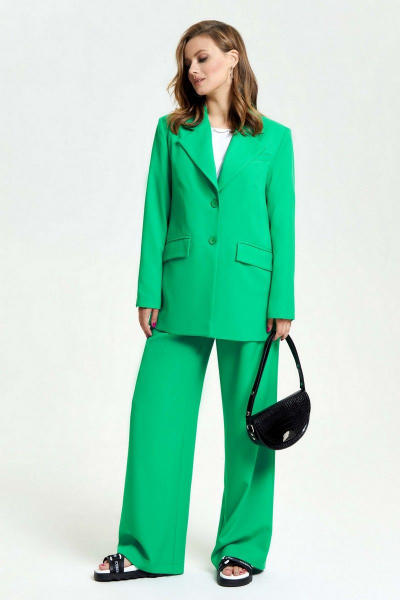 Брюки, жакет TEZA 2660 зеленый - фото 2