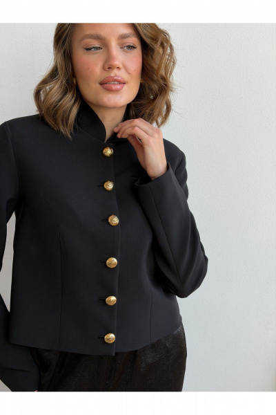 Жакет THE.WOMAN 0424 черный - фото 1