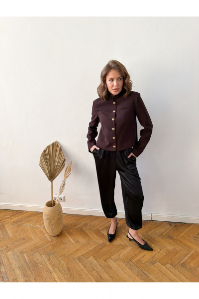 Брюки THE.WOMAN 0425 черный - фото 2