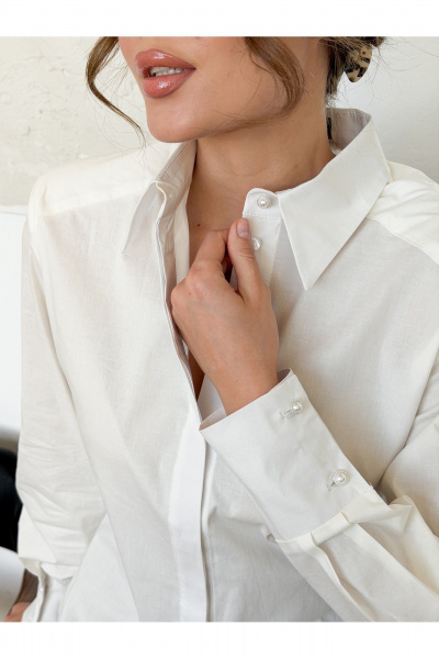Блуза THE.WOMAN 0419 белый - фото 1