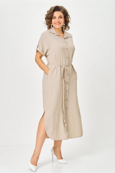 Платье Svetlana-Style 1699 бежевый - фото 5