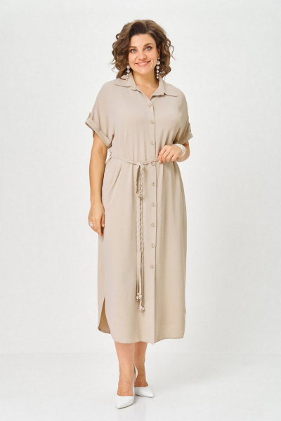 Платье Svetlana-Style 1699 бежевый - фото 3