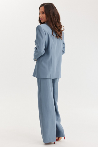 Брюки, жакет Магия моды 2659 сине-голубой - фото 6