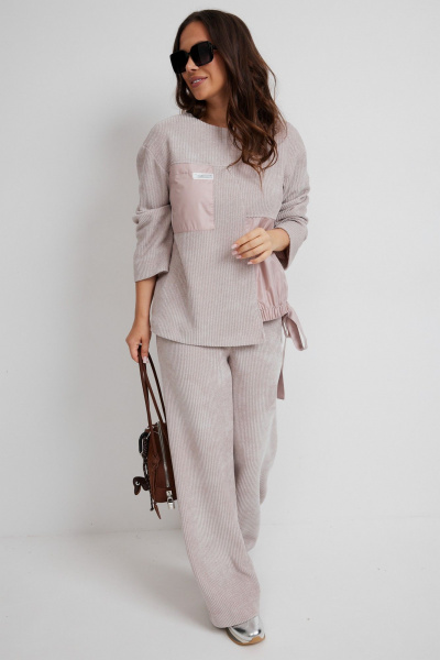 Брюки, джемпер Магия моды 2687 розовый - фото 3