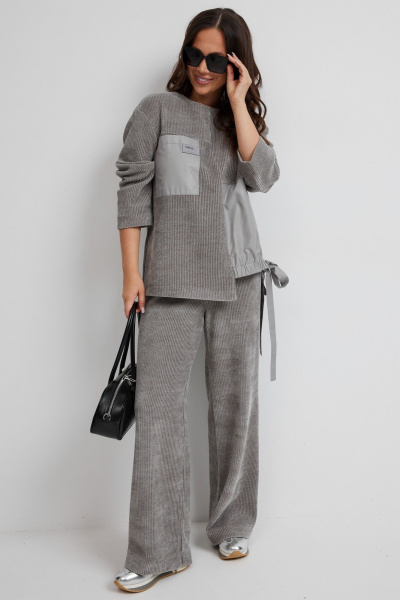 Брюки, джемпер Магия моды 2687 серый - фото 2