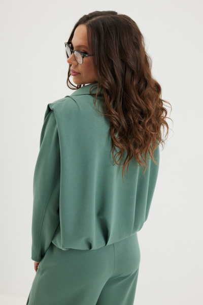 Брюки, бомбер Магия моды 2694 зеленый - фото 7