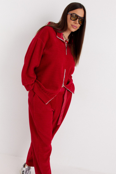 Брюки, джемпер Магия моды 2704 красный - фото 6