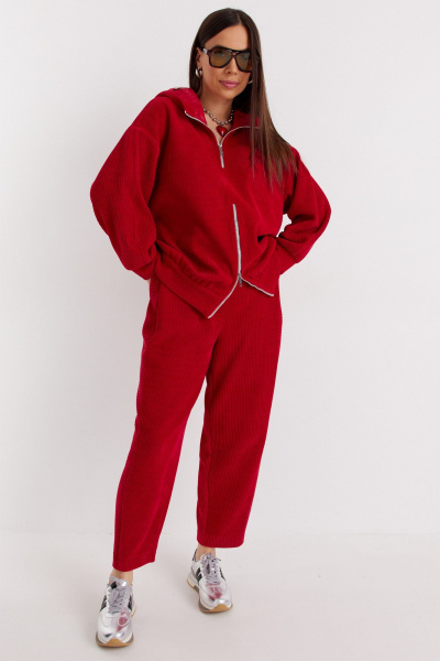 Брюки, джемпер Магия моды 2704 красный - фото 1