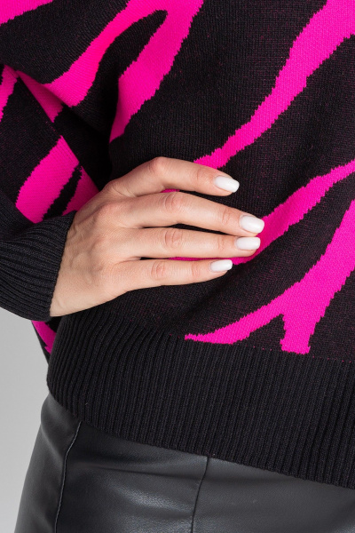 Джемпер BONADI BS10 малиновый - фото 5