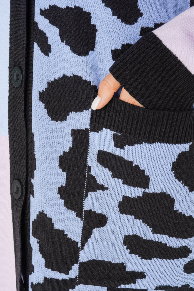 Кардиган BONADI BS4 голубой - фото 8