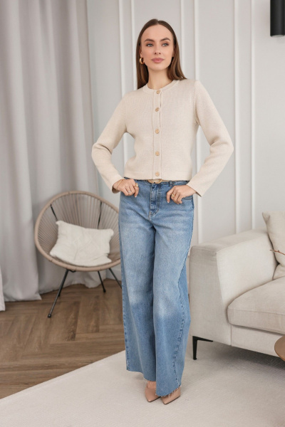 Жакет BONADI 2039  бежевый - фото 12