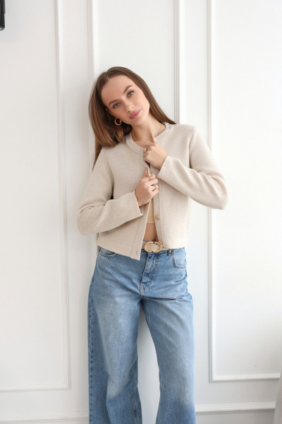 Жакет BONADI 2039  бежевый - фото 6