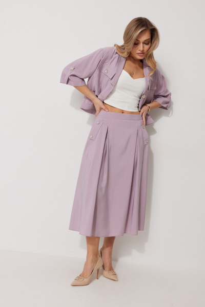 Жакет, юбка Kaloris 2292/1 - фото 7