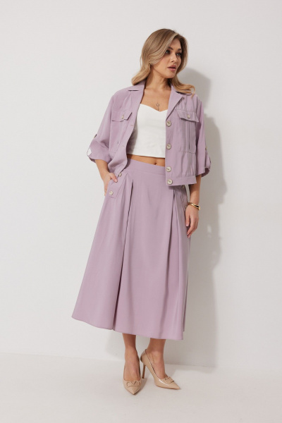 Жакет, юбка Kaloris 2292/1 - фото 6