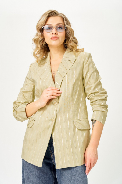 Жакет TVIN 7006 олива - фото 12