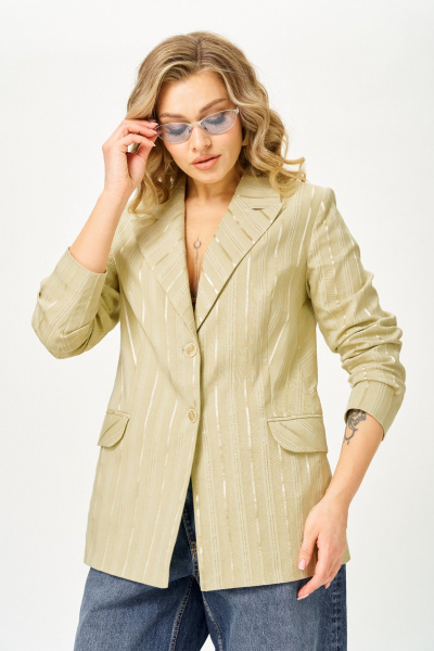 Жакет TVIN 7006 олива - фото 11