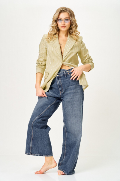 Жакет TVIN 7006 олива - фото 8