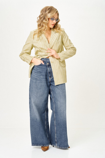 Жакет TVIN 7006 олива - фото 4