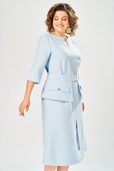 Платье Bonna Image 1047/2 голубой - фото 10