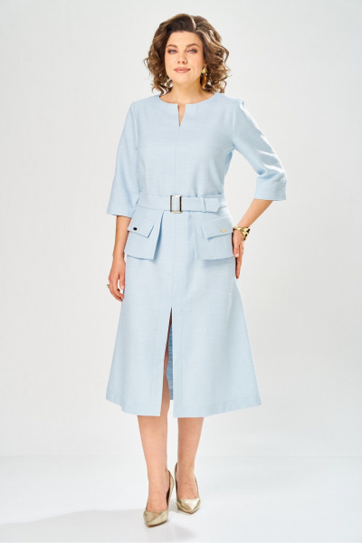 Платье Bonna Image 1047/2 голубой - фото 1