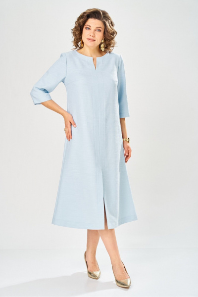 Платье Bonna Image 1047/2 голубой - фото 4