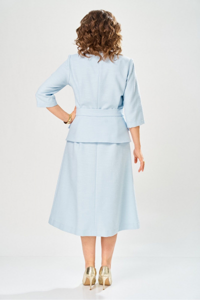 Платье Bonna Image 1047/2 голубой - фото 6