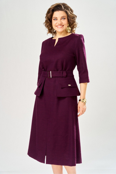 Платье Bonna Image 1047/3 фиолетовый - фото 9