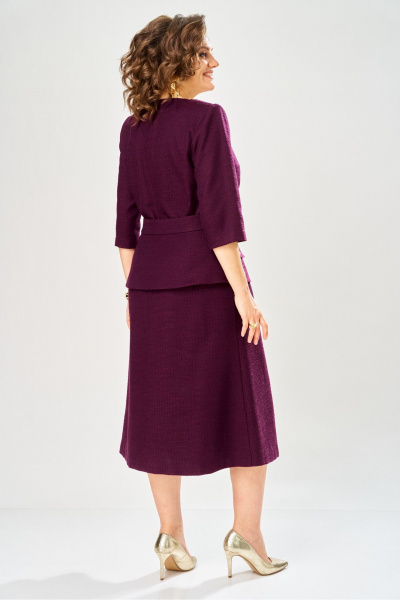 Платье Bonna Image 1047/3 фиолетовый - фото 4