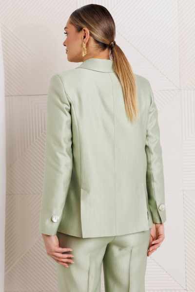 Брюки, жакет Мода Юрс 26-2970 ментол - фото 8
