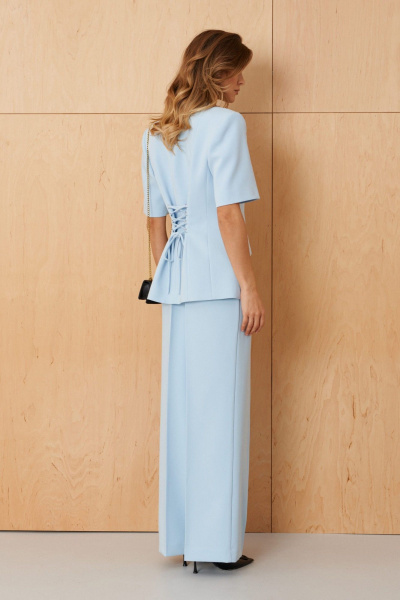 Брюки Панда 106060 голубой - фото 5