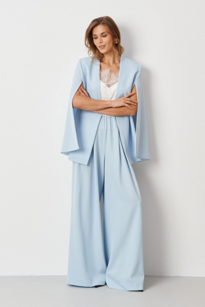 Брюки Панда 106164 голубой - фото 1