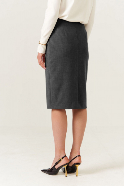 Юбка Панда 108850 темно-серый - фото 3