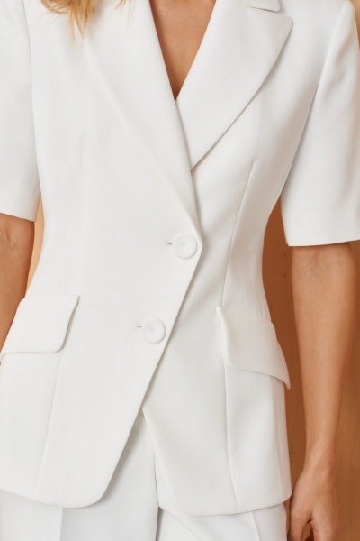 Жакет Панда 119130 молочный - фото 4