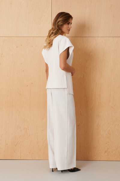 Брюки Панда 120760 молочный - фото 4