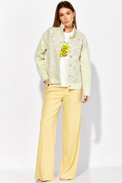 Жакет Laikony L-424 экрю - фото 1