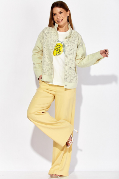 Жакет Laikony L-424 экрю - фото 2