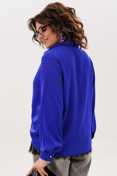 Блуза Anelli 1663 ослепительно-синий - фото 8
