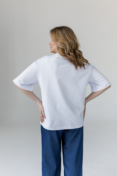 Футболка JoEmber 28 белый - фото 3